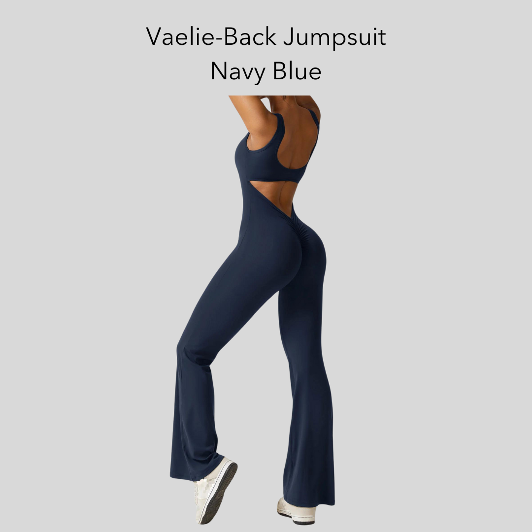 Vaelie-Back Jumpsuit