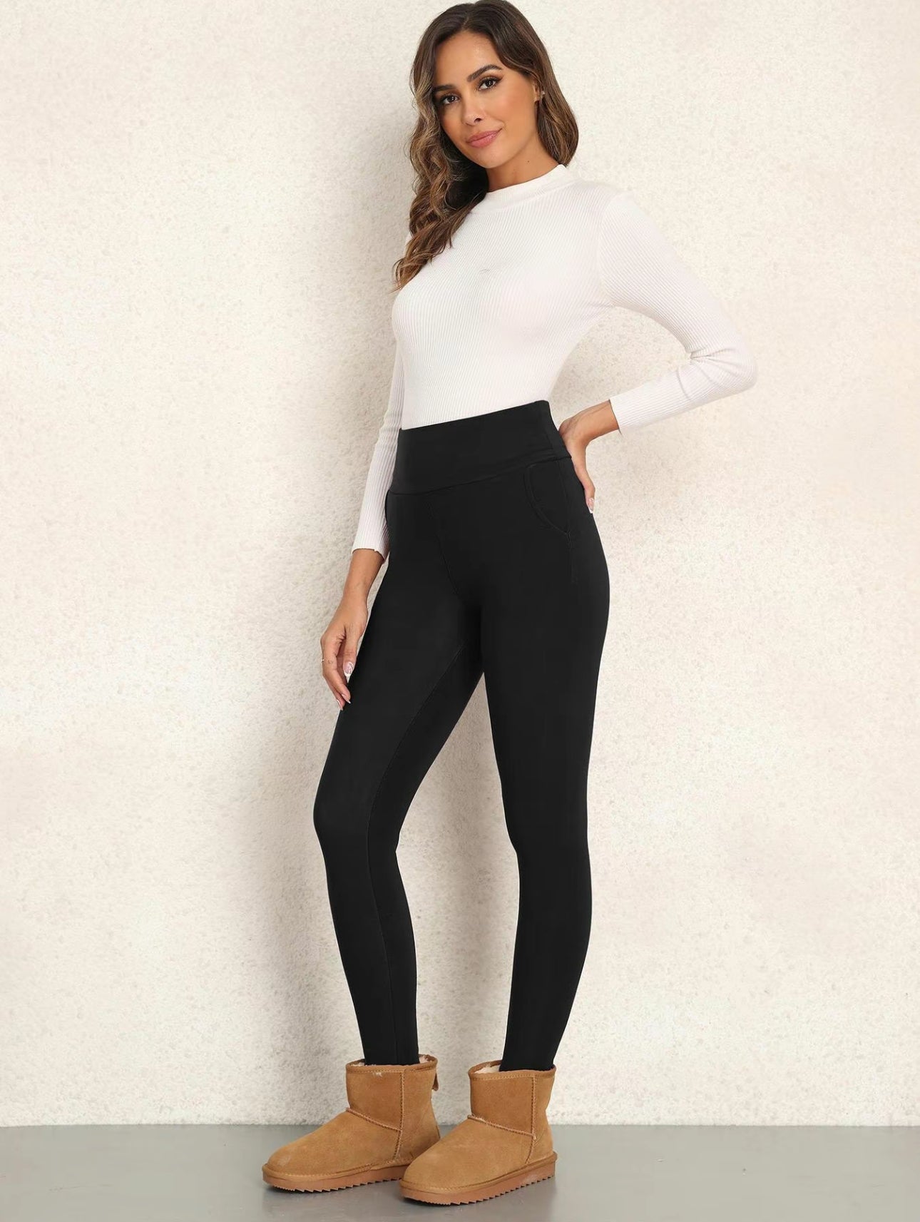 Vaelie Fleece Lined Leggings