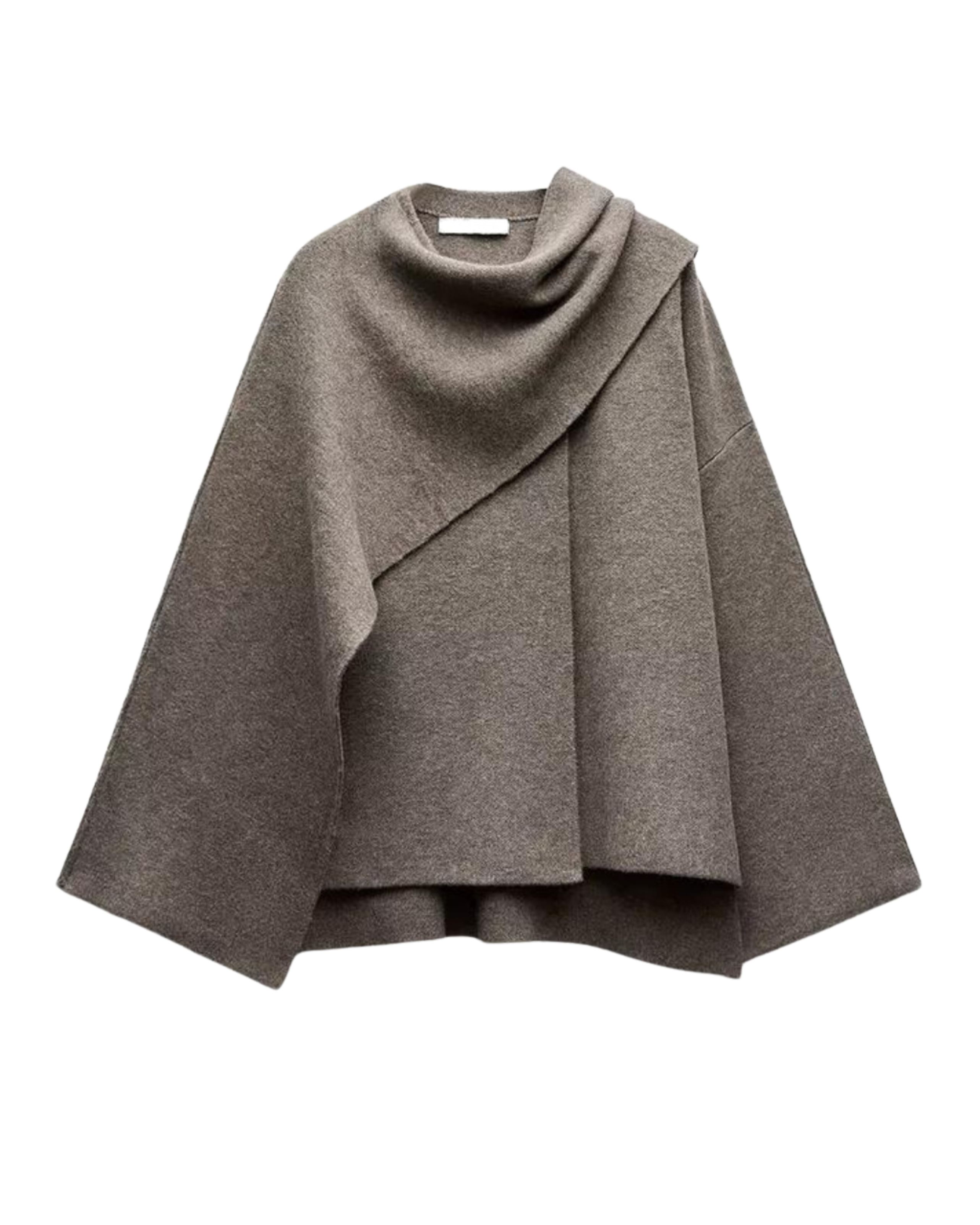 Elif Viral Cape Coat