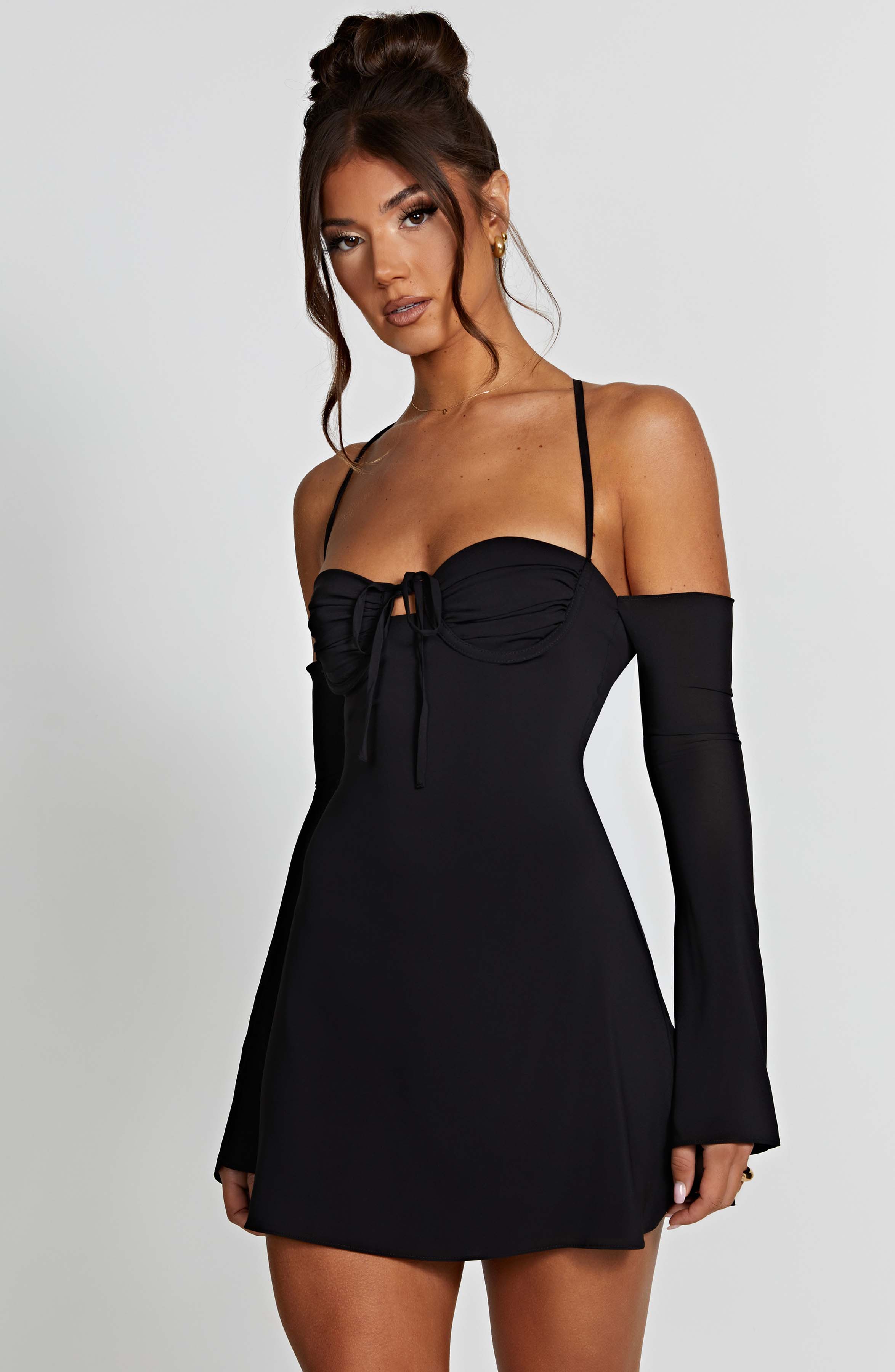 Sabrina Chic Mini Dress