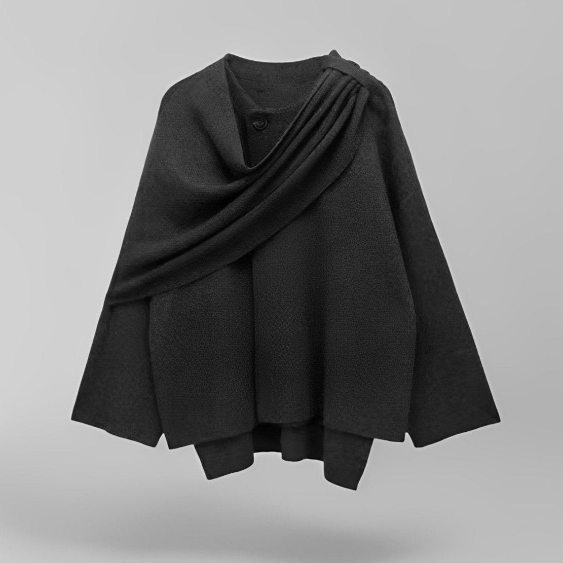 Elif Viral Cape Coat